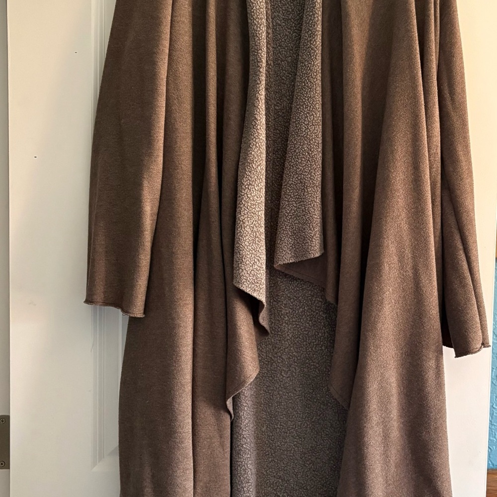 Elegant Brown Women's Poncho